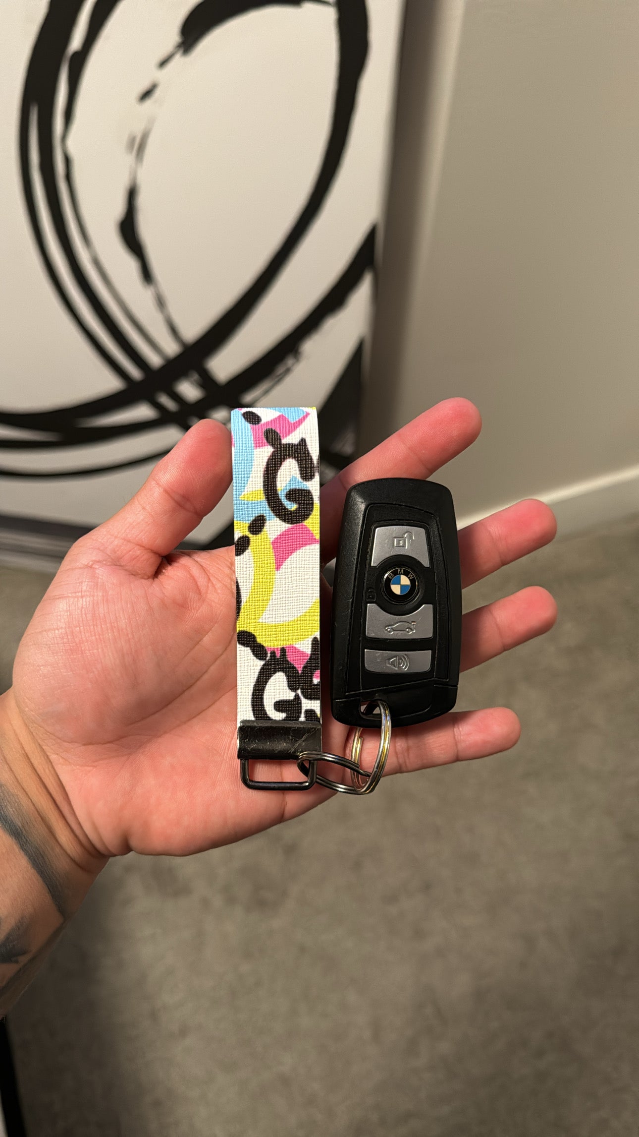 Yellow Blue Pink Mono KC