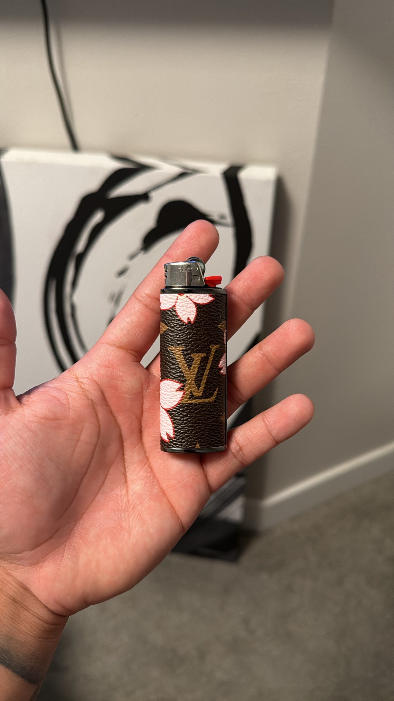 Pink Flowers Mono LC